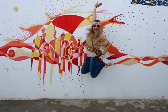 One of the awesome walls in Asilah